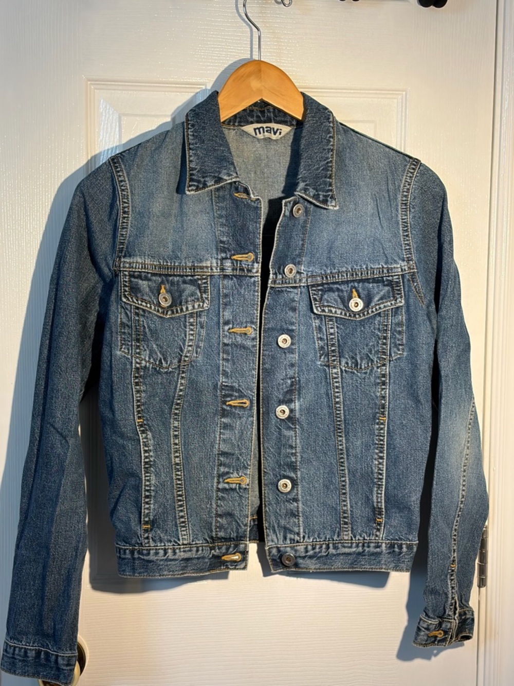 Mavi Women's Small Blue Denim Jacket